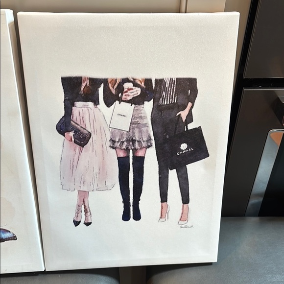 Chanel canvas artwork! (2) - Picture 3 of 4
